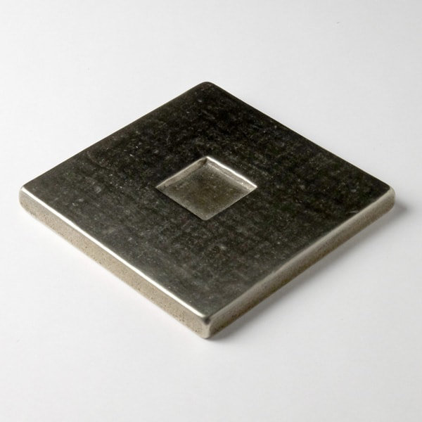 3" x 3" Metal Square Decorative Tile Insert