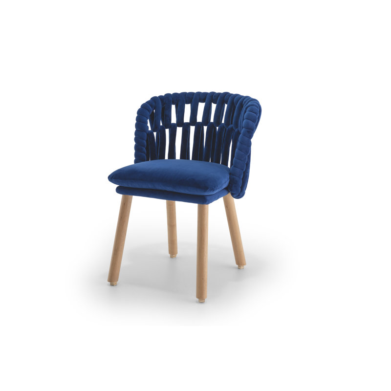 Knit Chair, Royal Blue