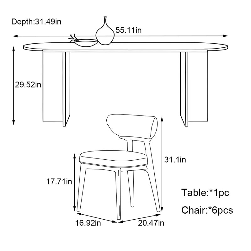 Hubbs, 29.52"H x 55.11"L x 31.49"W