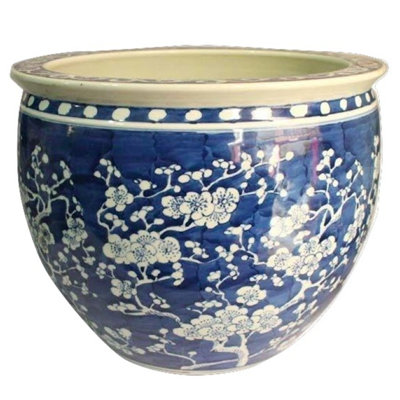 Thijmen Round Ceramic Planter