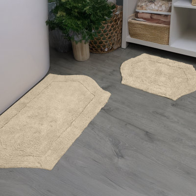 Ensemble de 2 tapis de bain Morissette (17 po x 24 po, 21 po x 34 po)