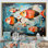 " Minimalism Fish Collages II "