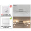 12-Light 110cm LED Integrated Flush Mount