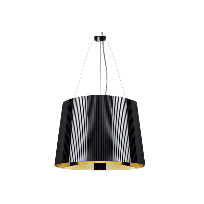 Gè 2 - Light Unique/Statement Pendant, Black/Gold 