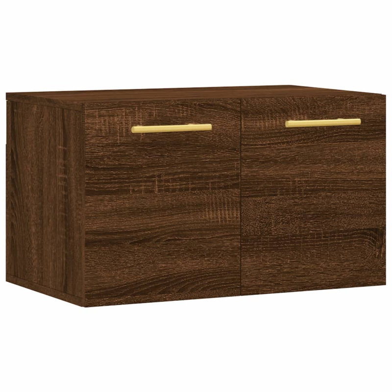 Bathroom Cabinet, Brown Oak