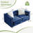Paco 74" Fabric Sofa with Spring Cushion, Modern Couch with Deep Seat, Sofa for Bedroom, Living Room-549216232