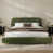 Velours vert olive est en rupture de stock