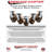 4 Inch Heavy Duty High Temp Phenolic Caster Set with Roller Bearings and Brakes