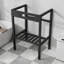 Lavabo de salle de bain console rectangulaire 24 "x16,8" avec pieds