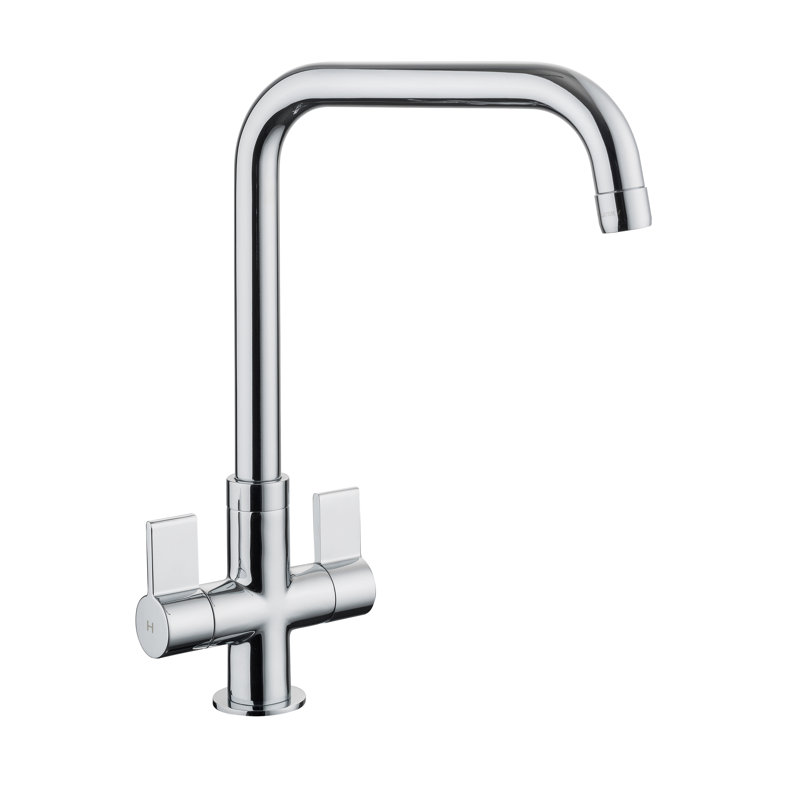 Rangemaster Aquaquad Kitchen Faucet, Chrome
