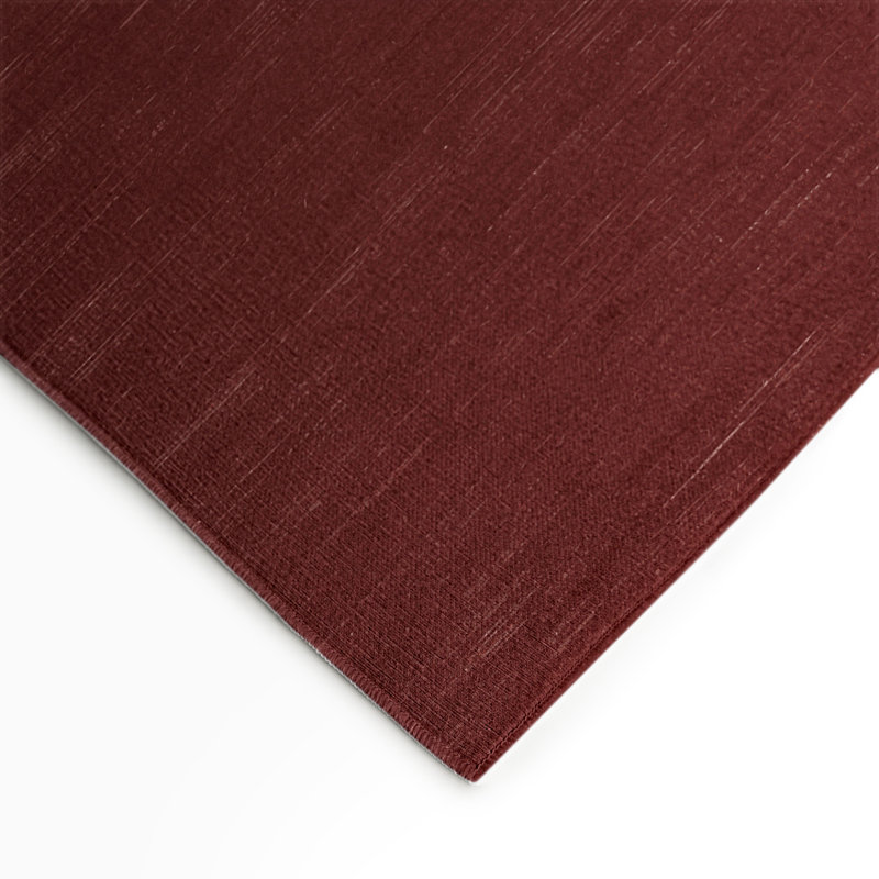 Solid Brown Indoor and Outdoor Area Rug, Rectangle 3' x 5'