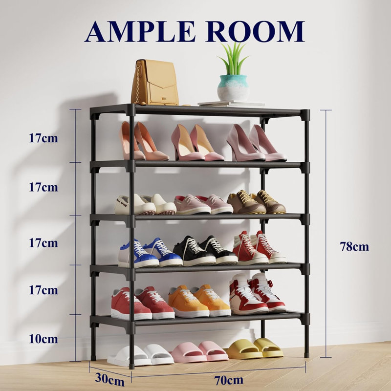 10 Pair Shoe Rack