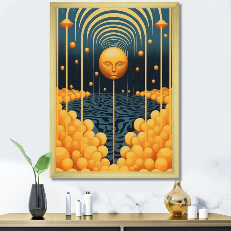 Mystic Wandering Through the Rainbow Desert I - reproduction imprimée, H 44 po x l 34 po x P 1,5 po