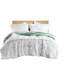 2 pièces d'édredon à poils longs en fausse fourrure pour lit simple / simple TG, de couleur blanche, lavable à la machine et chaud TG avec rembourrage doux au revers, -