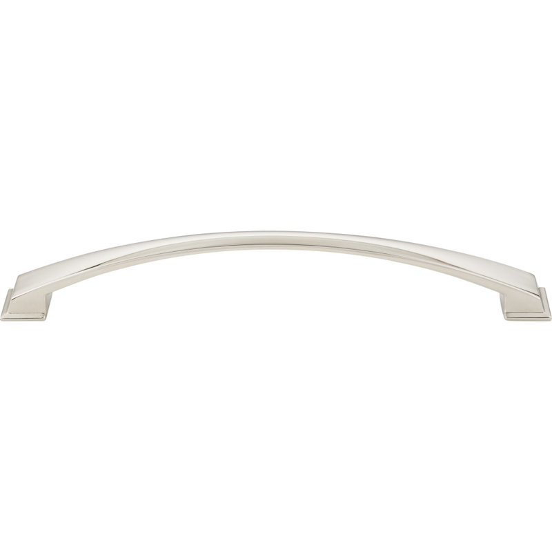 Roman Arch Pull, Polished Nickel, 5"