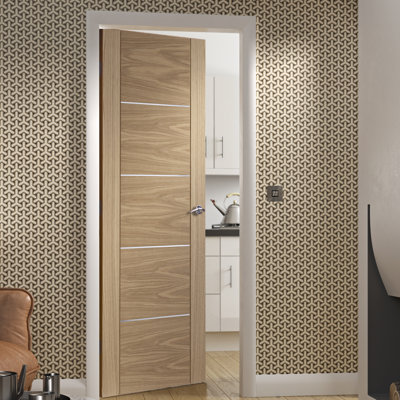 Internal Oak Pre-Finished Portici Fire Door