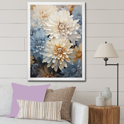 " Garden Bliss Mums In Soft Colors II "