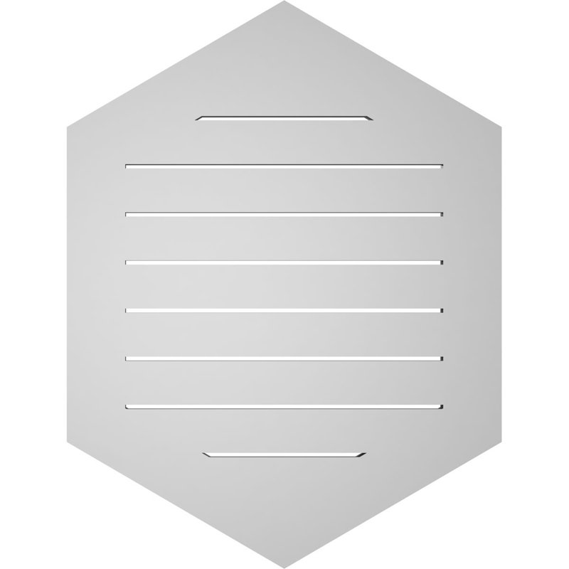 Pente verticale verticale en uréthane Signature 7 pi, H 1 po x l 26 po x L 34 po