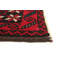 Hand-Knotted Herati Black, Red Wool Rug 3'5" X 6'3"