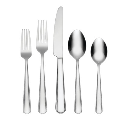 Gable 42 Piece Everyday Flatware Set