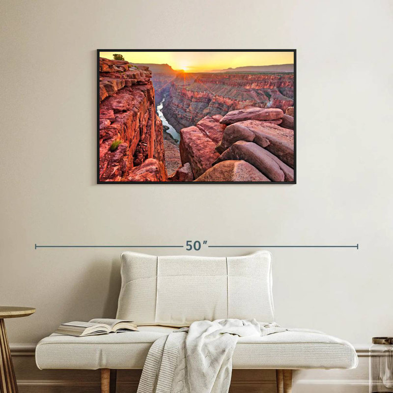 Alvord Sunrise Over Grand Canyon, H 25 po x l 37 po