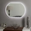 Miroir lumineux de salle de bain illuminé sans cadre del rétroéclairé Karam