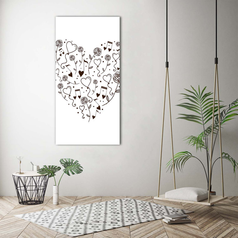 Heart - Wrapped Canvas Print
