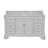 Twain 60" Single Bathroom Vanity Set with White Cabinet and Carrara Marble Countertop-228854457-253297802