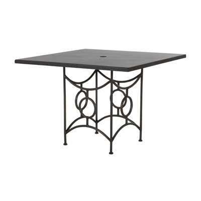 Superstone 42" Square Dining Table with Hole