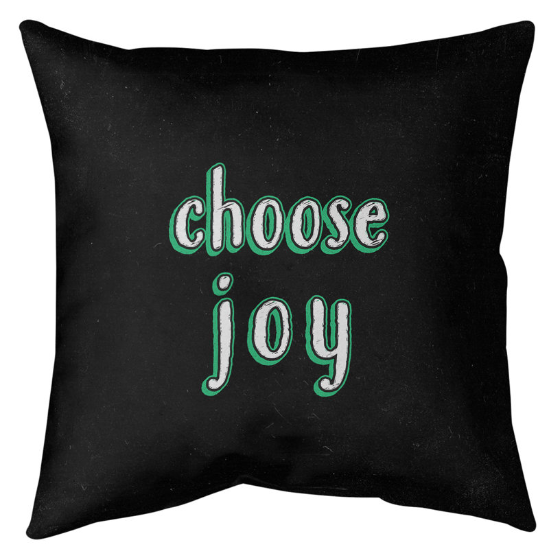 Coussin de sol choose Joy, H 36 po x l 36 po, Vert