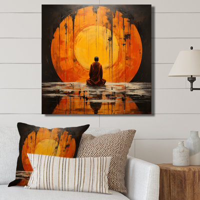 Gourou du minimalisme orange I