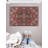 Emanuel Traditional Machine Woven Flatweave Red and Navy Area Rug with Non Skid Backing-1589561387