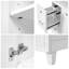Meuble-lavabo 36 po avec lavabo en céramique-169816075