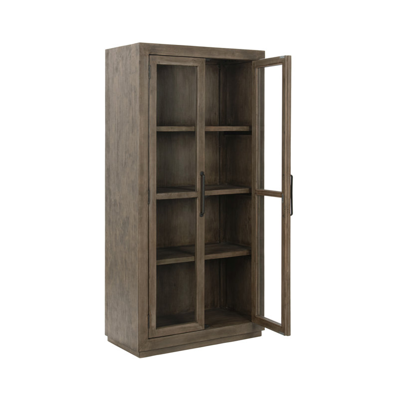 Kinston 3-Piece Entertainment Center, Distressed Brown