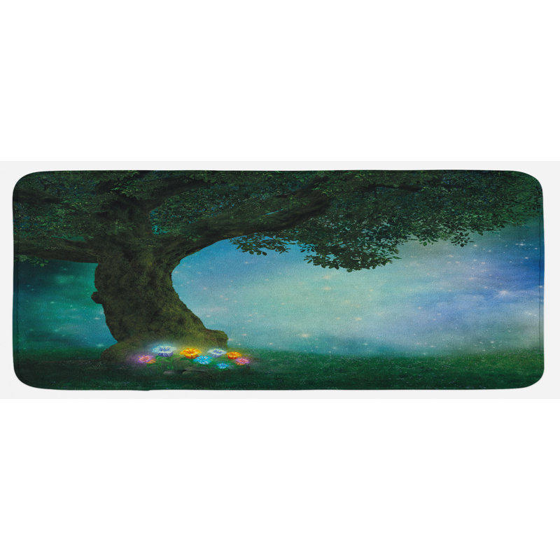 Tapis de cuisine forest