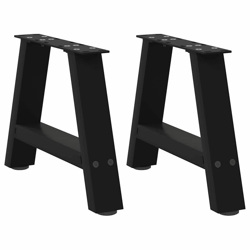 Sarbash Table Leg, 31cm H x 50cm W, Black