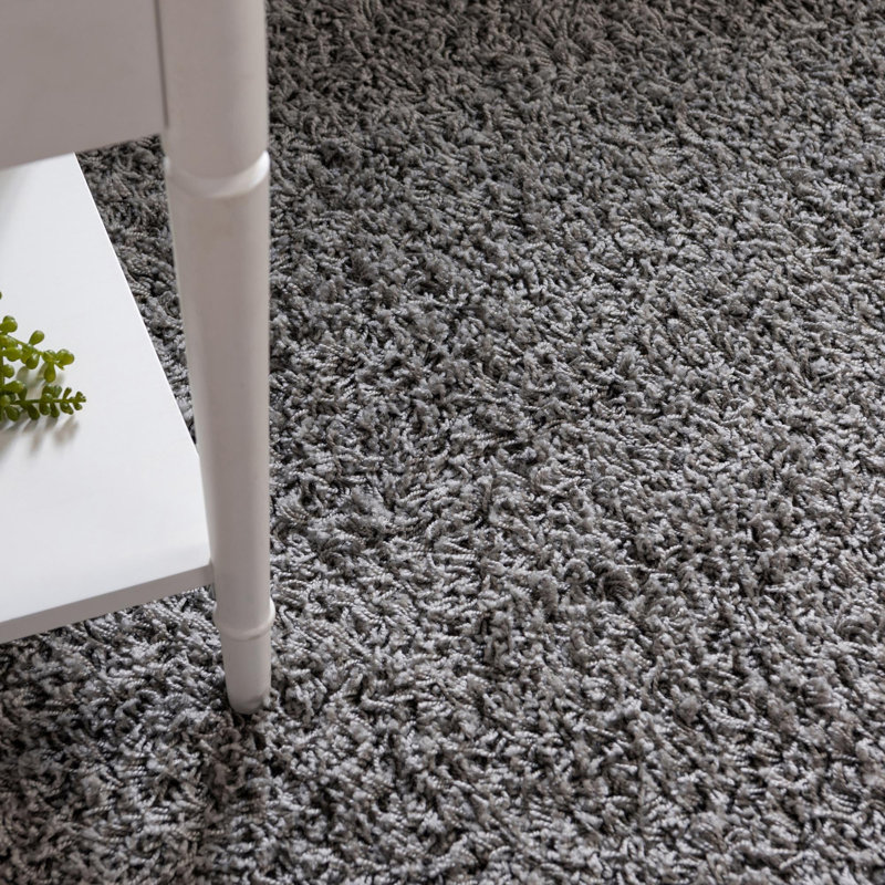 Tapis Santosha à poils longs, Carré 3 pi 1 po