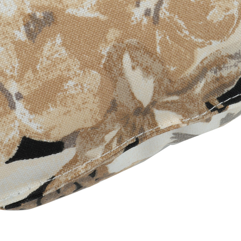 Coussins d'extérieur, Brun floral 11