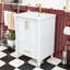 Meuble-lavabo avec tiroir et tablette réglable-1724319911