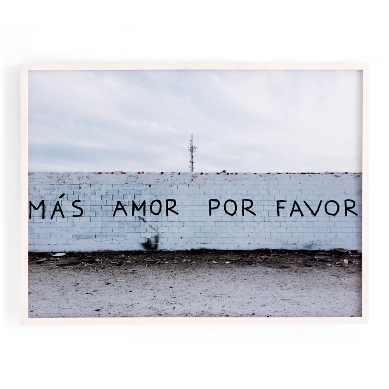 Mas Amor' - Picture Frame Photograph Print on Paper, 24" H x 32" W x 1.5" D