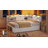 Full Corner Daybed Frame with 6 Drawers and Storage Bookcase Daybed with Charging Station and LED Lights-122632852-123467512