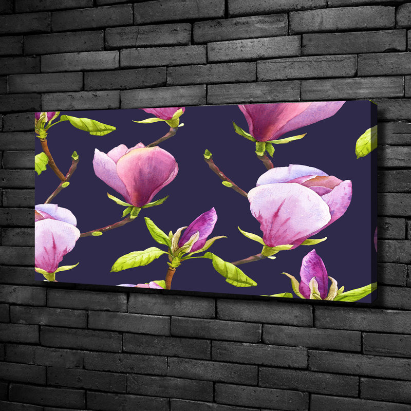 Magnolia - No Frame Print on Canvas