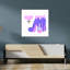 Party Heels Whimsical Abstract Contemporary Cherry Landscape Nature Wall Art Print 1 Piece Wrapped Canvas Wall Art-1383349843