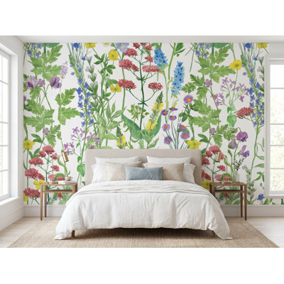 Wall Mural, 100"W x 100"H, Pre-Pasted Paper