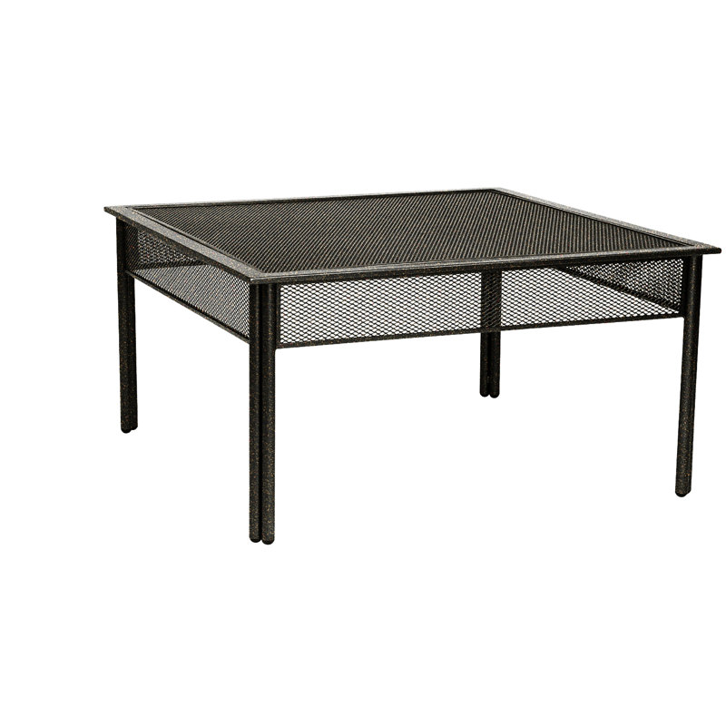 Jax Outdoor Square Coffee Table, Chestnut Brown