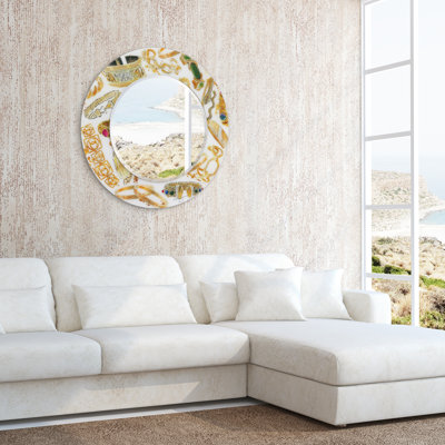Miroir mural biseauté glam charme Centerview