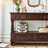 Retro Multifunctional Console Table