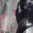Audrey Hepburn Blue Bubble Gum - Celebrity Blackout Abstract Curtain - 1 Panel-107809062