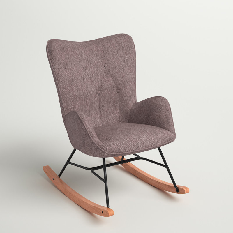 Rocking Chair Cresson, Dark Grey