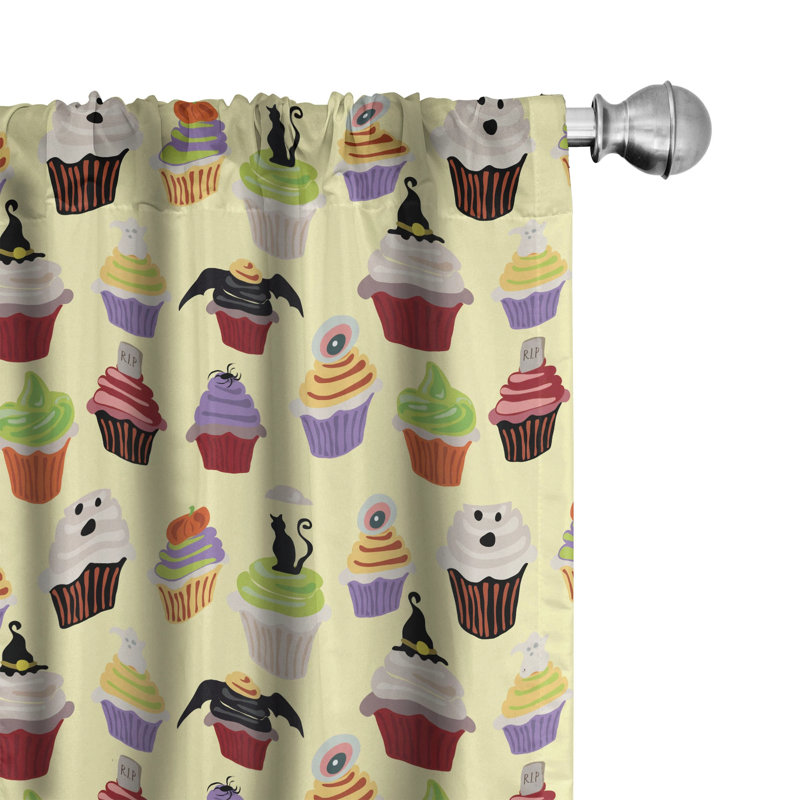 Panneau coulissant avec passe-tringle Cupcake, 28 po x 84 po